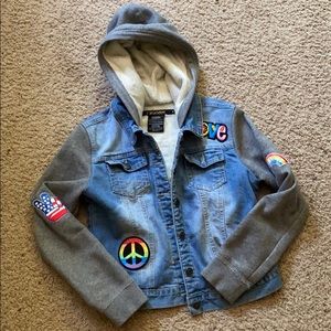 Hooded Jean Jacket